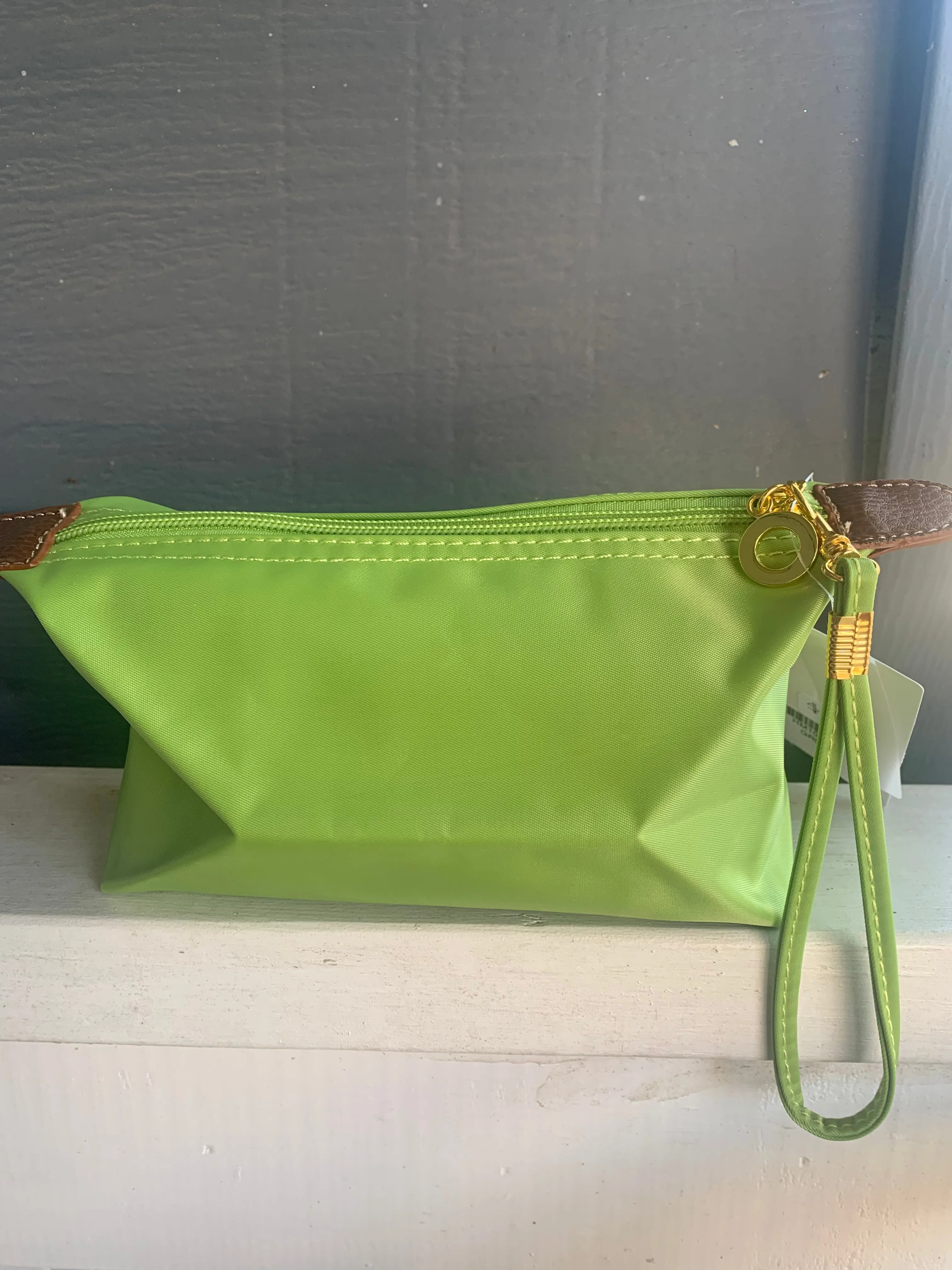 Small Essentials Bag with Wristlet Strap