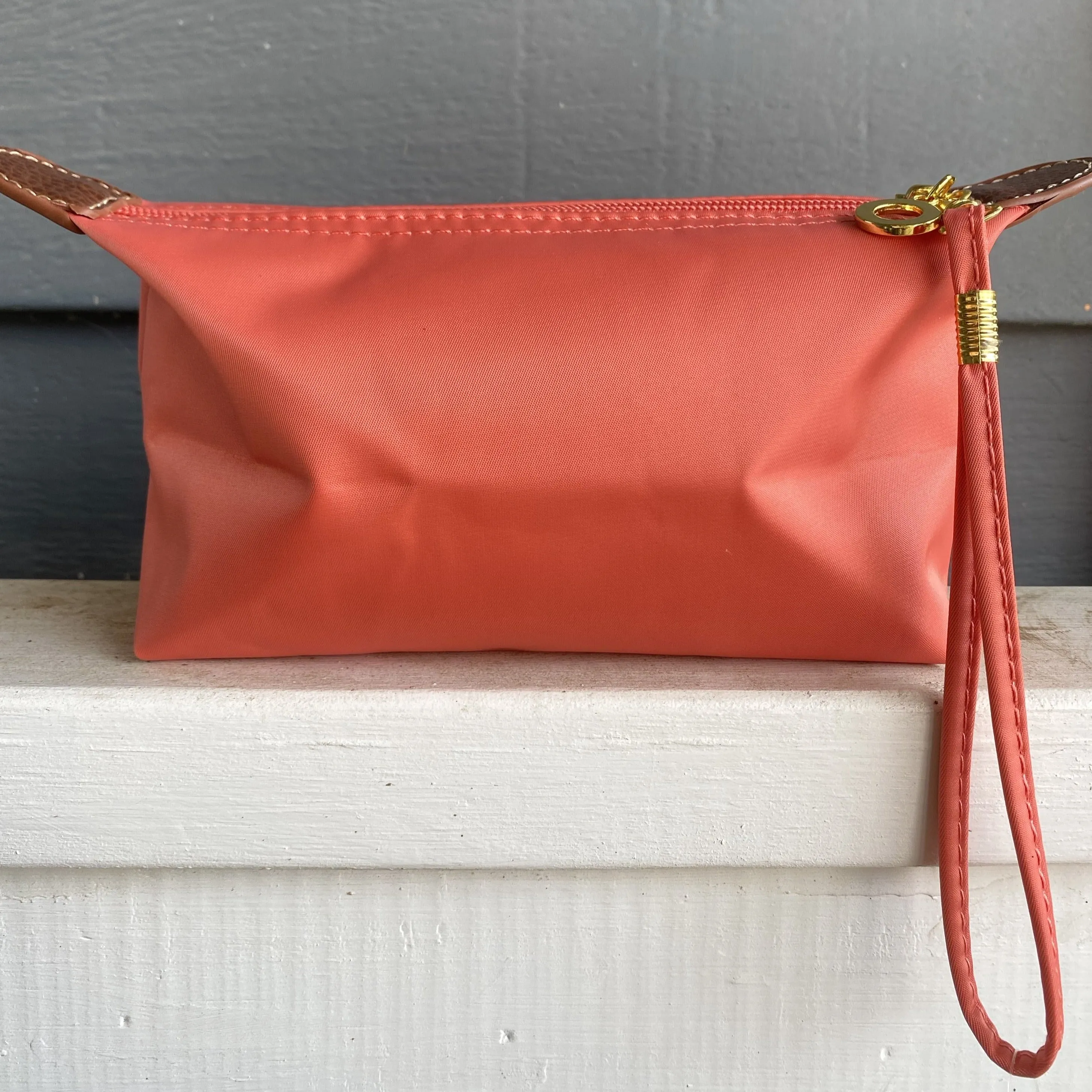 Small Essentials Bag with Wristlet Strap