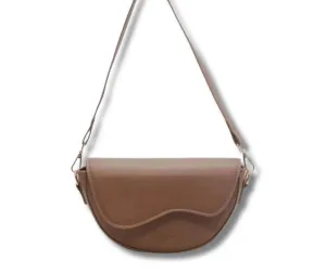 Small Leather Saddle Armpit Bags - Compact, Stylish Design - WSH020