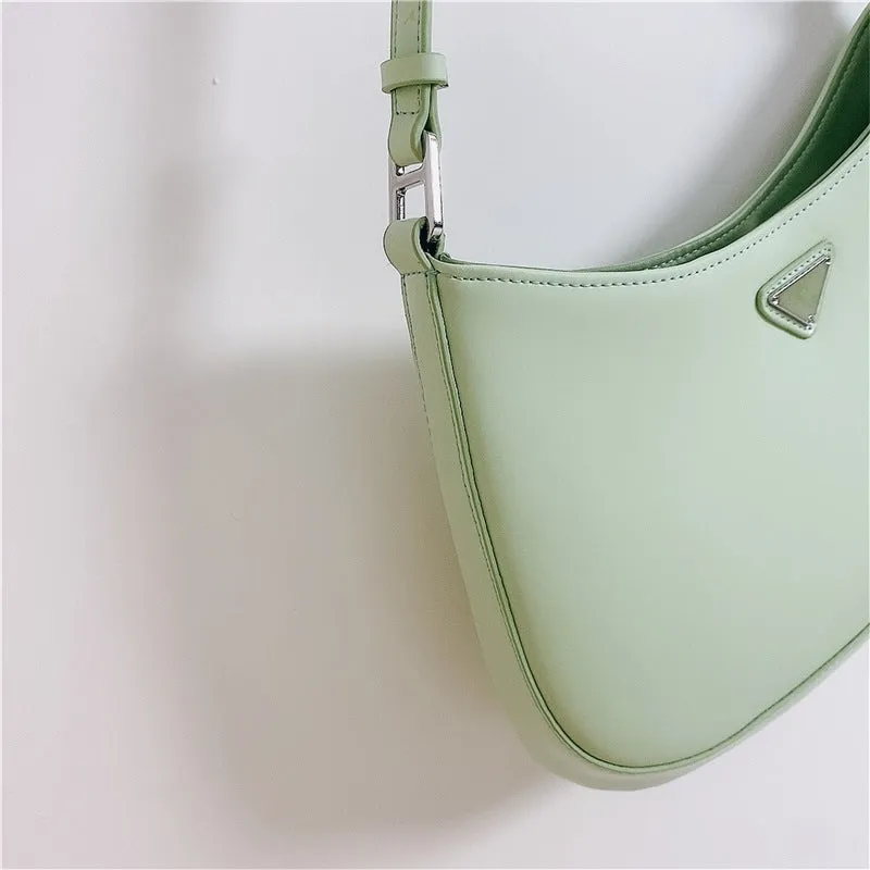 Small leather Underarm Shoulder bag