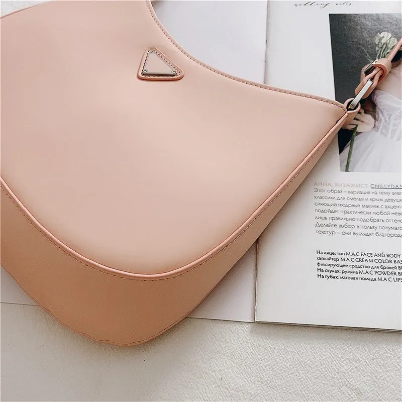 Small leather Underarm Shoulder bag