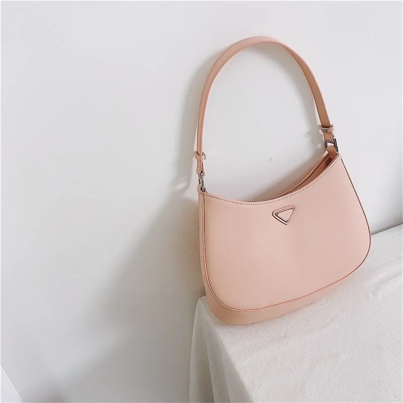 Small leather Underarm Shoulder bag