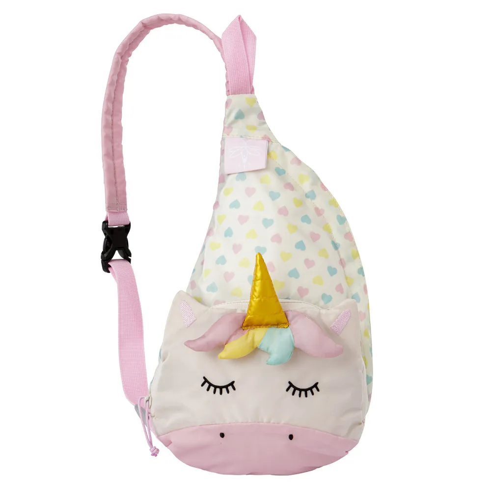 Sparkle the Unicorn Kids' Sling Backpack