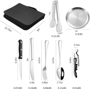 Stainless Steel Camping Takeaway Cutlery Set Dc-265