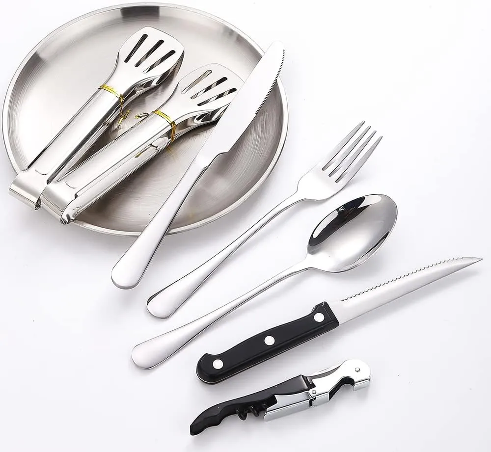 Stainless Steel Camping Takeaway Cutlery Set Dc-265