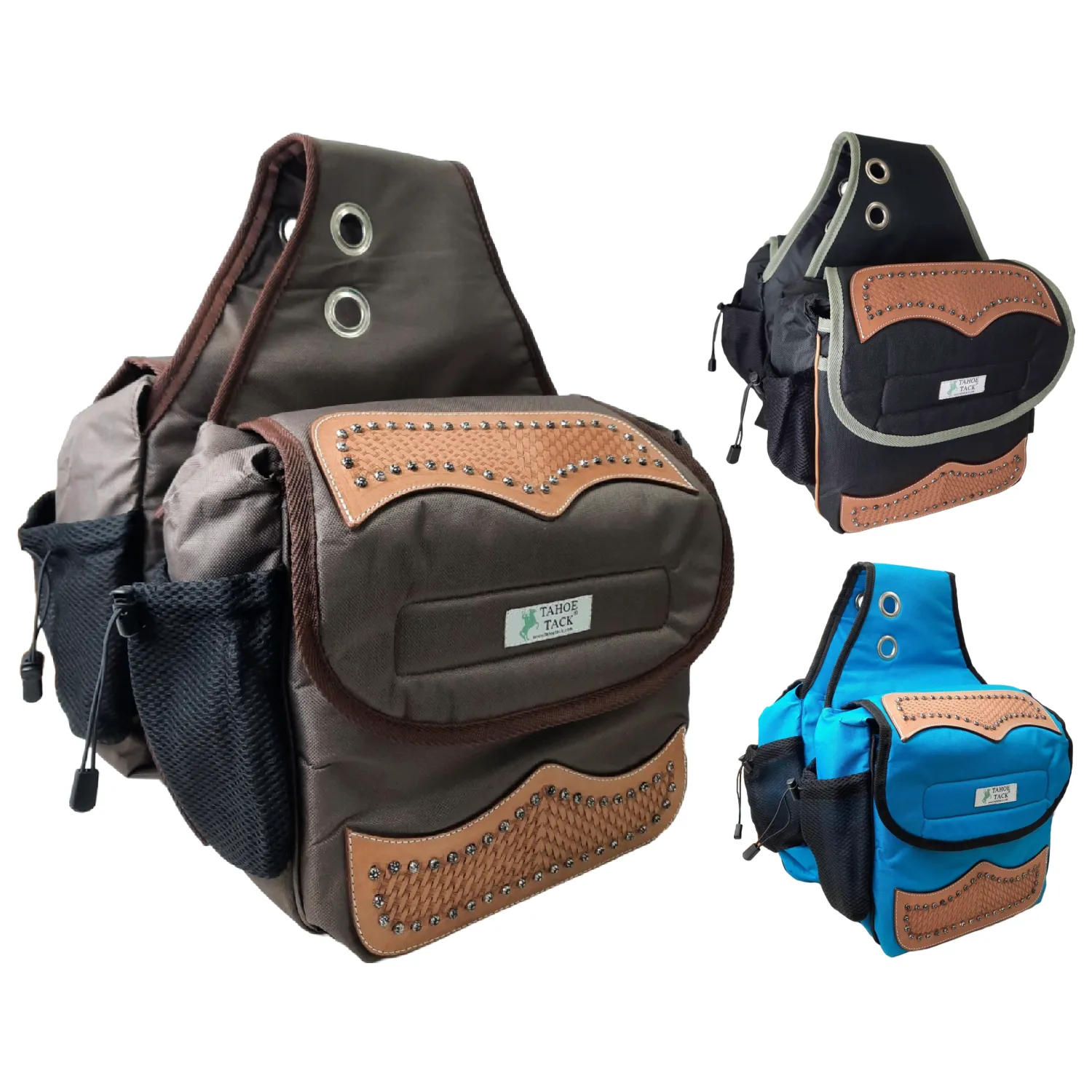 Tahoe Tack Durango Triple Layer Padded 600D Western Saddle Bag with 1 Year Warranty