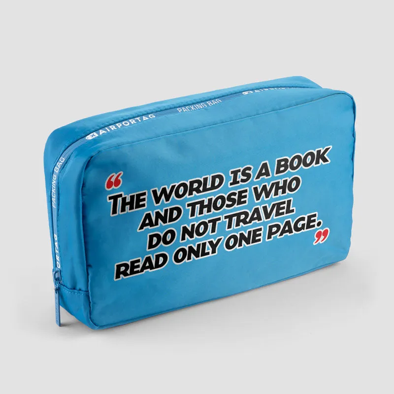 The world is - Packing Bag