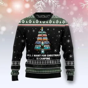 This Is My Camping Christmas Sweater, Perfect Shirt for Christmas Camping, Camping Lovers