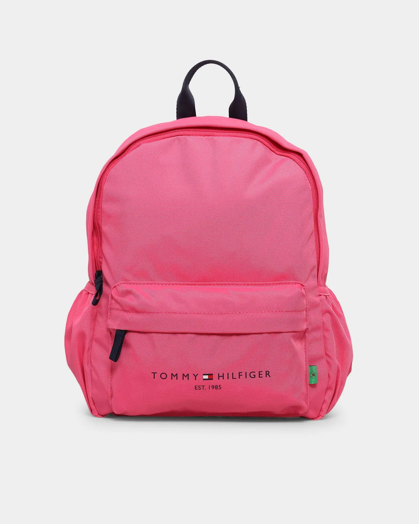 Tommy Hilfiger Kids' TH Establishd Logo Backpack Pink Alert