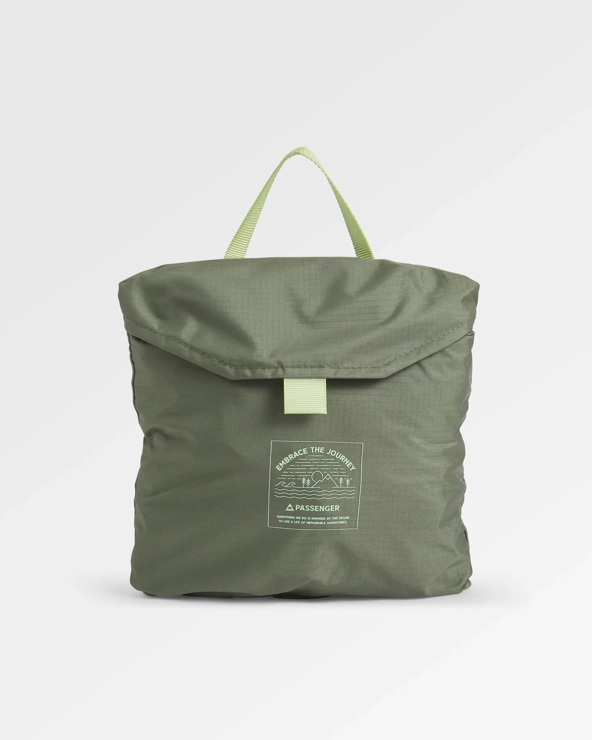 Trail Light Recycled Packable Backpack - Khaki