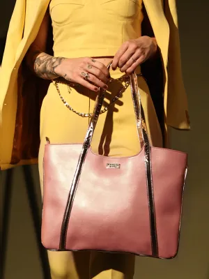 Trapeze Tote - Peach | MODERN MYTH