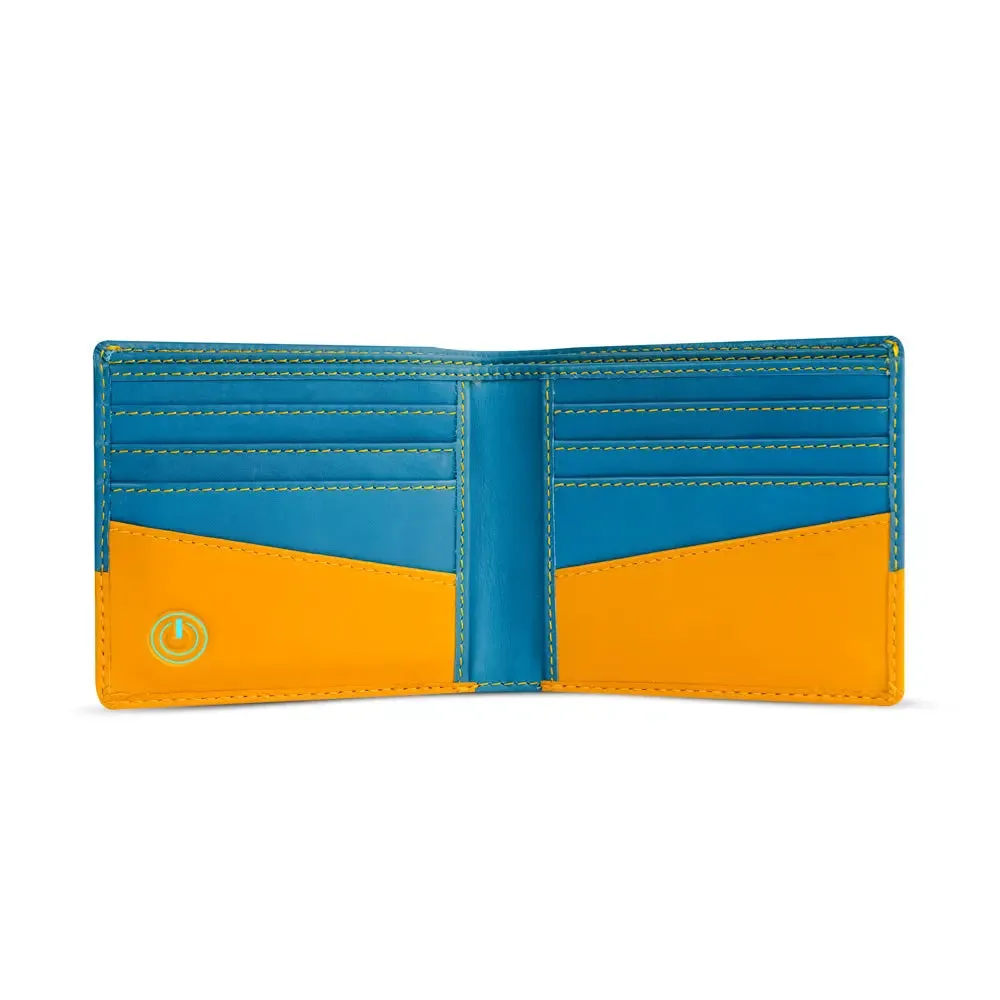 Traveller Wallet | Tracker Wallet | Anti Theft (Blue)