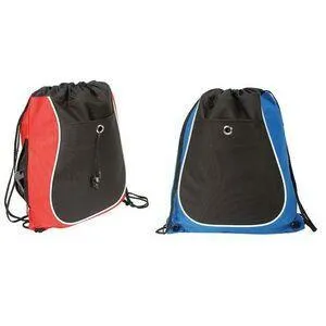 Tri-Color Cool Drawstring Bag / Cinch Pack