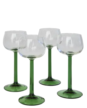 Verte Stemmed Glasses