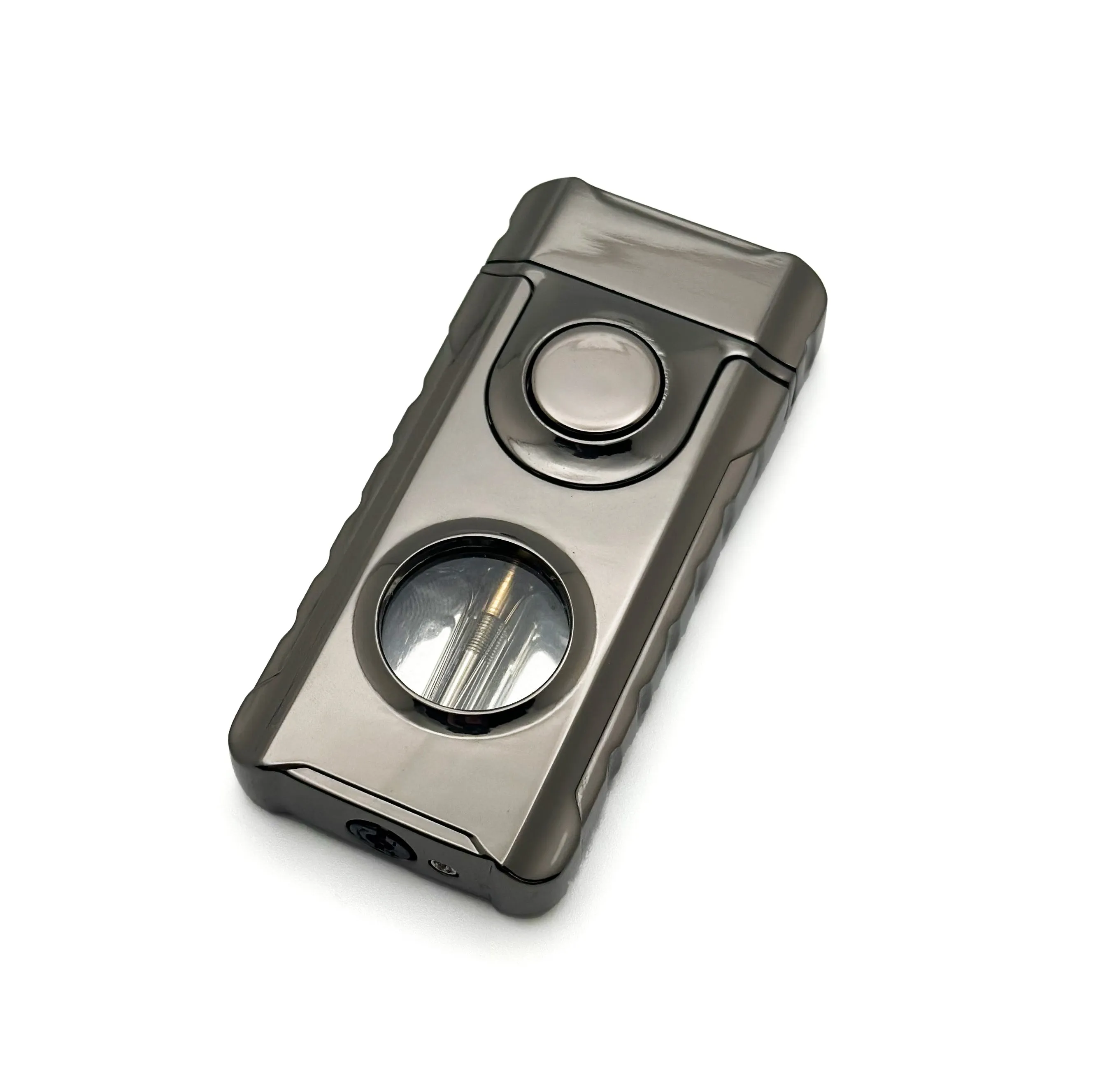 Visol Stinger Soft Flame and Torch Flame Flint Lighter - Gunmetal