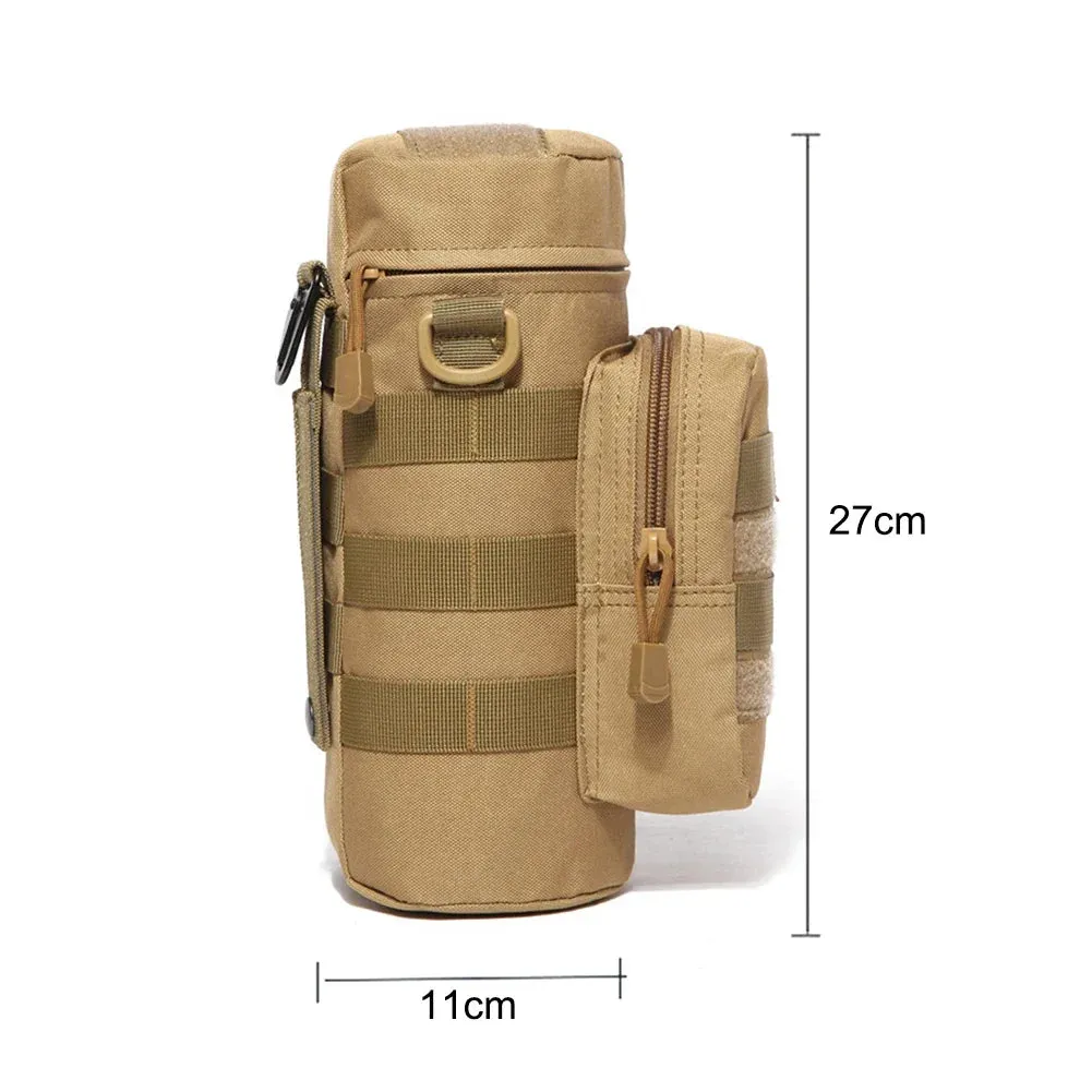 Water Bottle Holder Bag Water Bottle Kettle Carrier Kettle Pouch Outdoor Hiking Fishing Camping Supplies Water Backpack