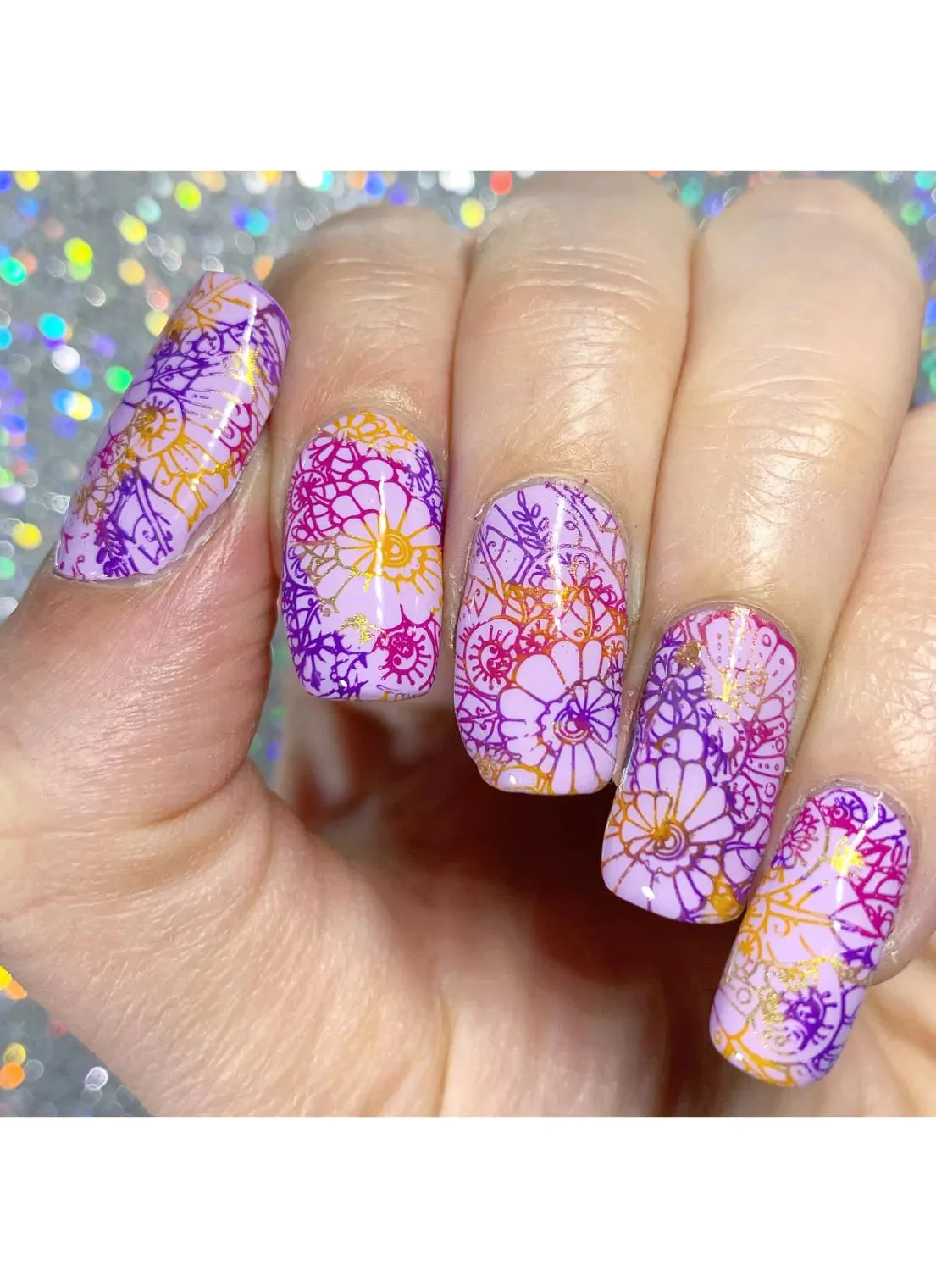 Whimsical By Nature -  Uber Chic Stamping Plate