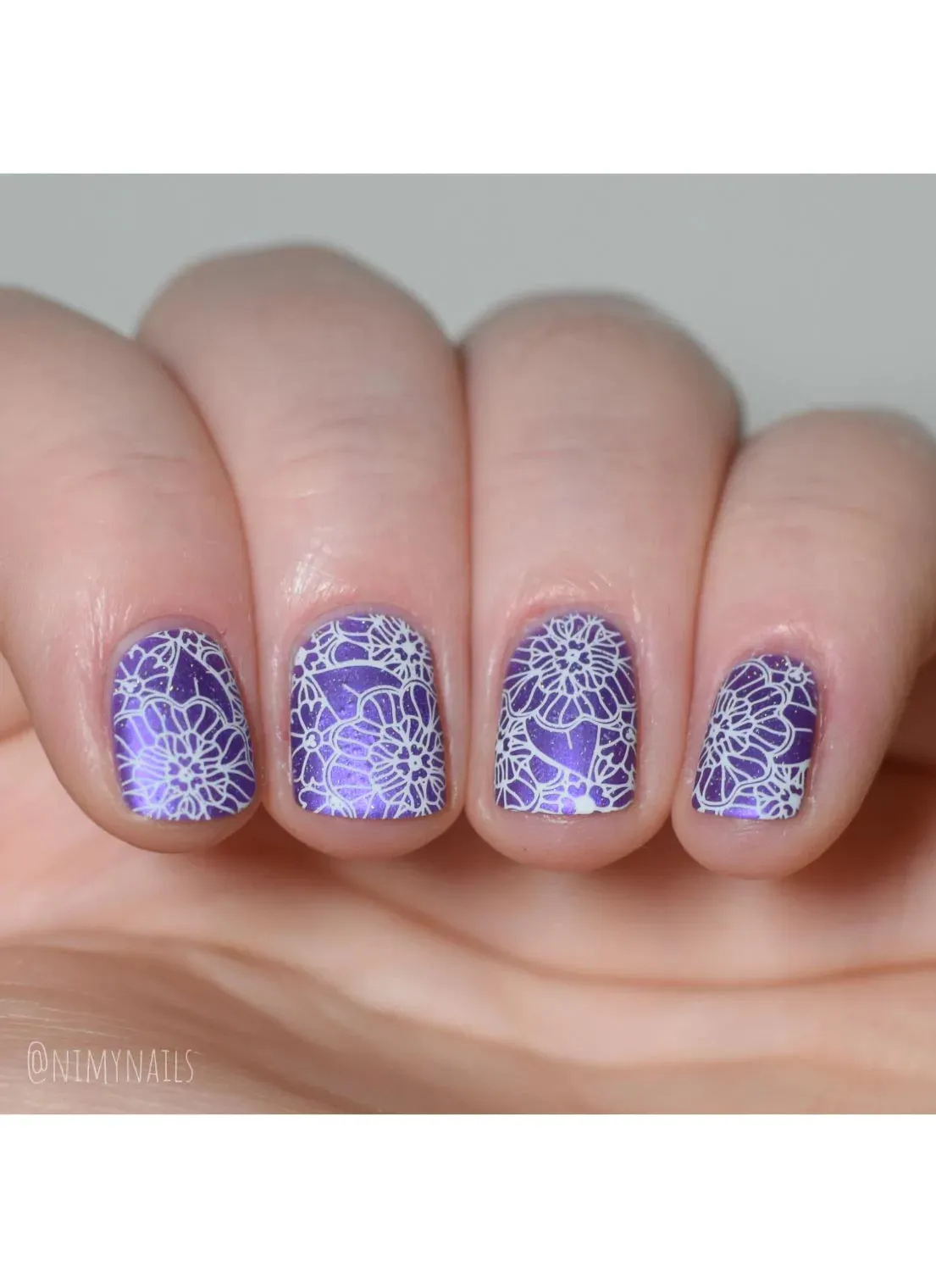 Whimsical By Nature -  Uber Chic Stamping Plate