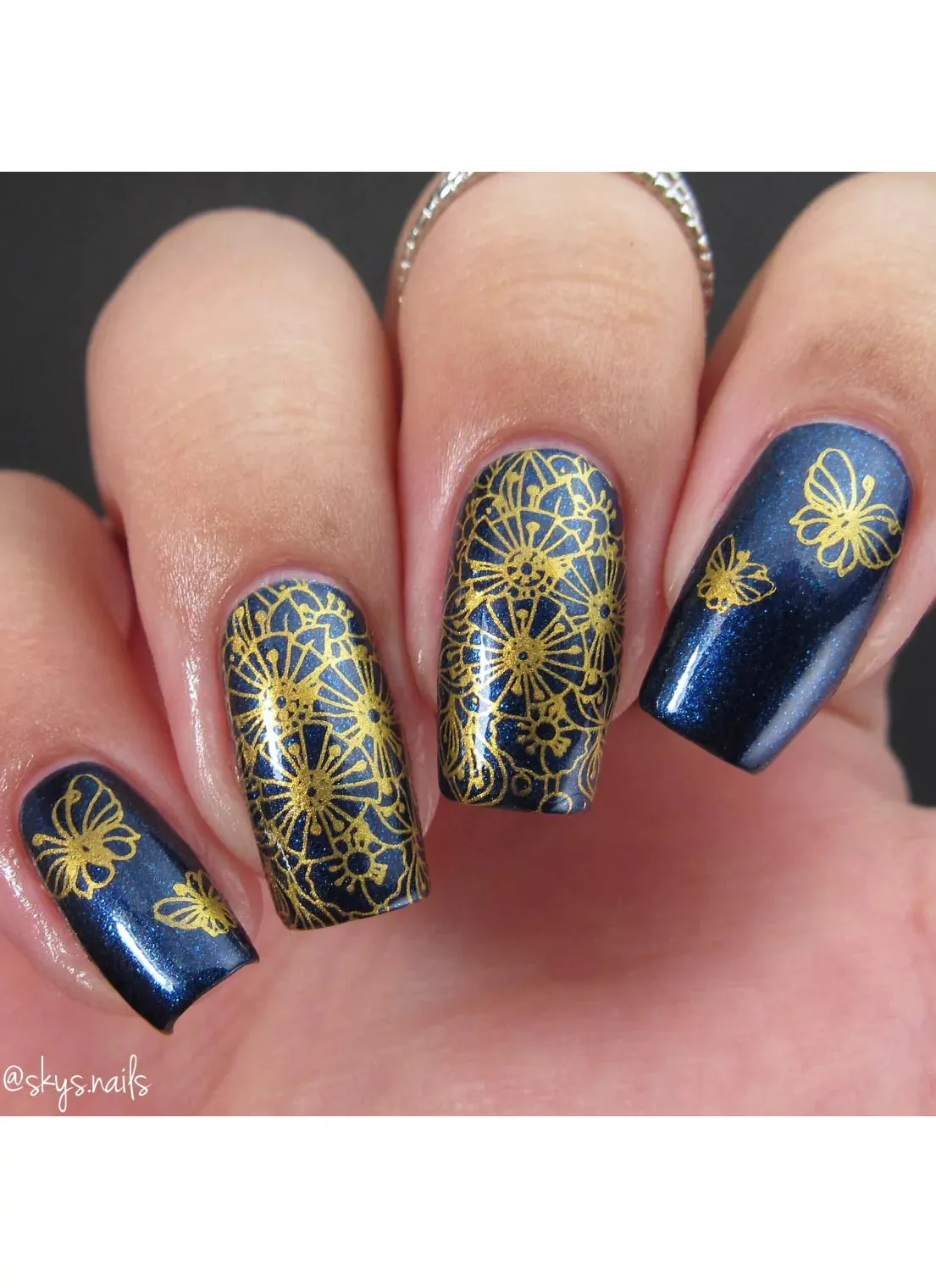 Whimsical By Nature -  Uber Chic Stamping Plate