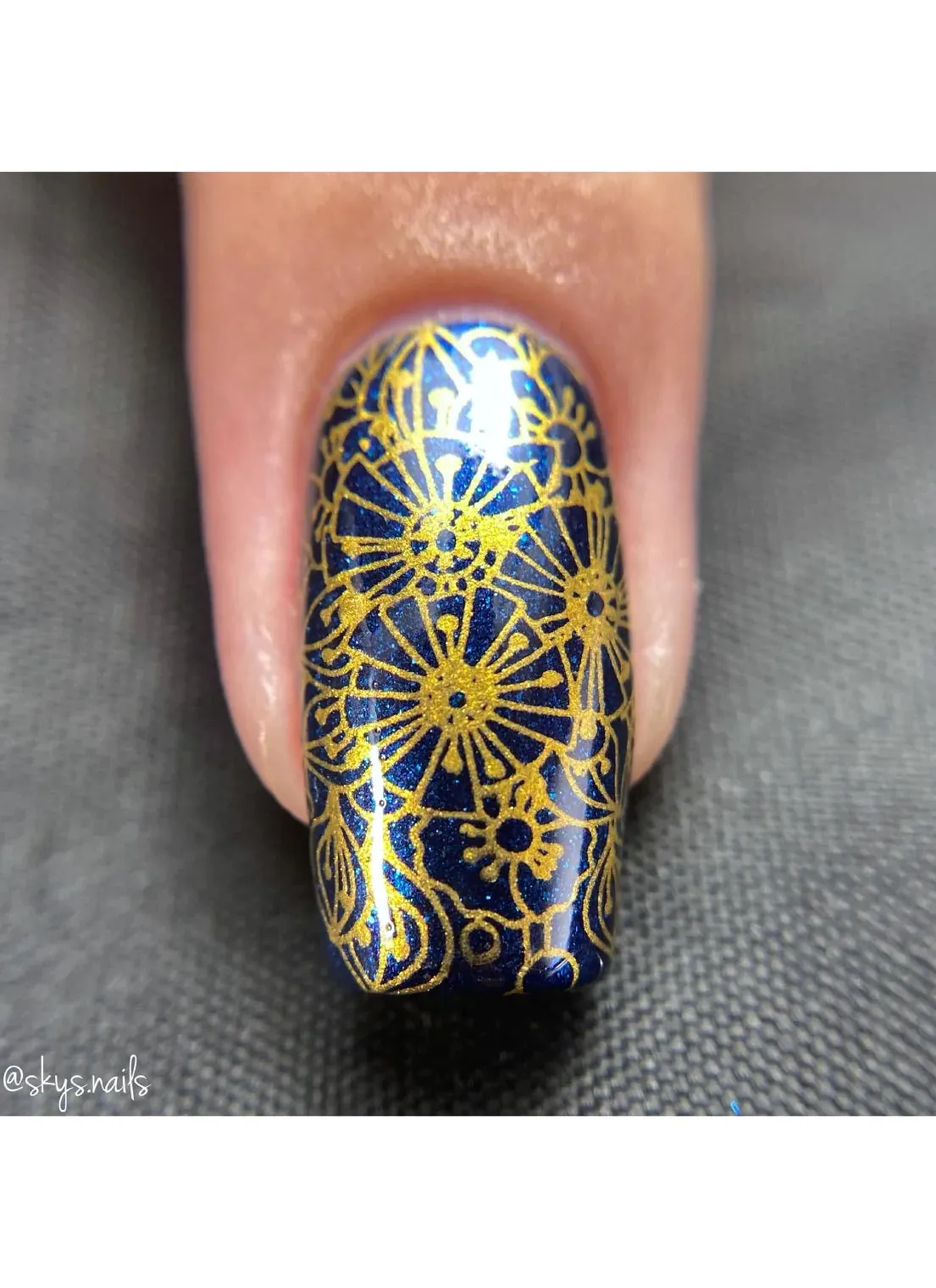 Whimsical By Nature -  Uber Chic Stamping Plate