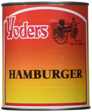 Yoder's Canned Hamburger Meat 28oz